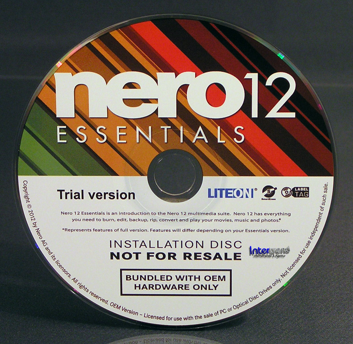 Nero 12 Essentials CD/DVD burning software OVP New eBay